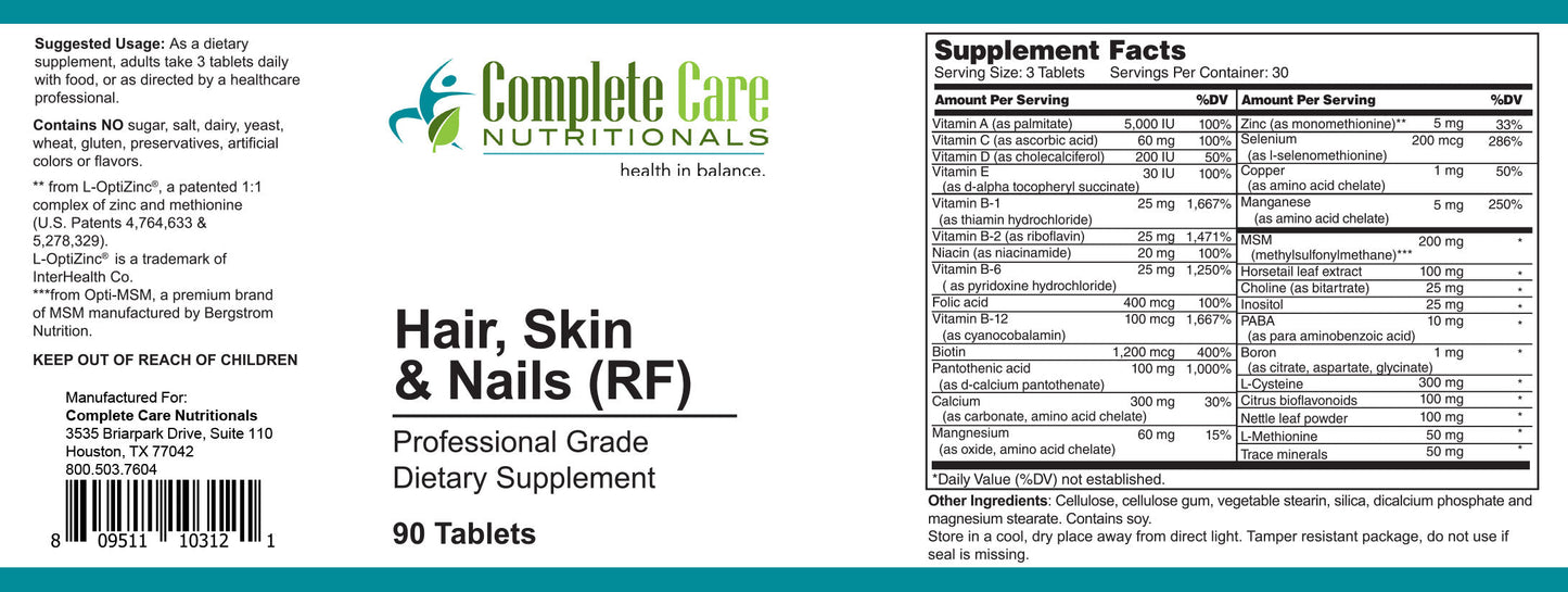 Hair, Skin, & Nails Formula