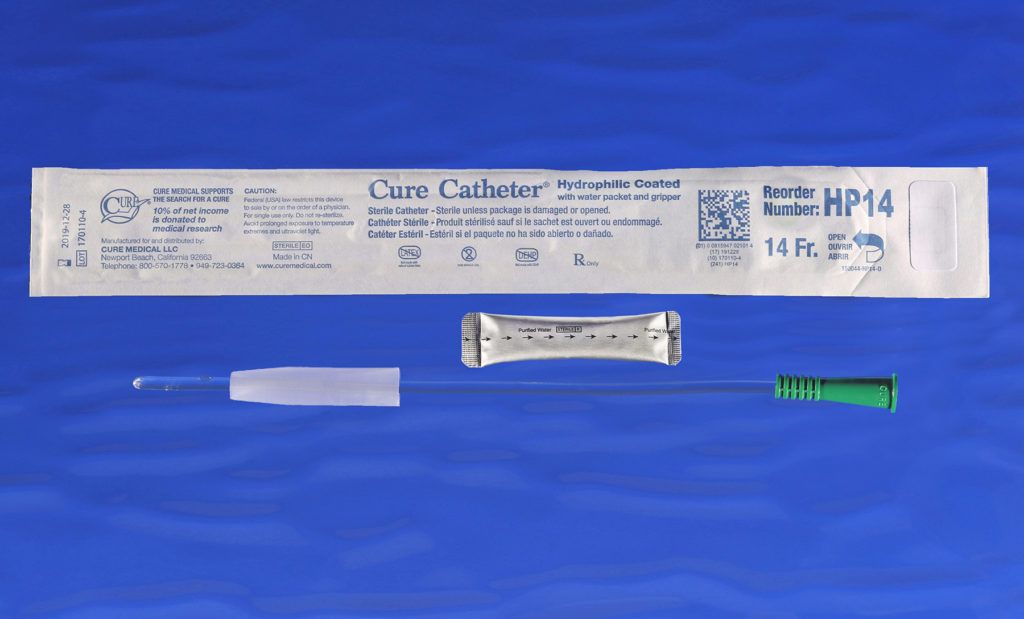 Cure Hydrophilic Pediatric Catheters