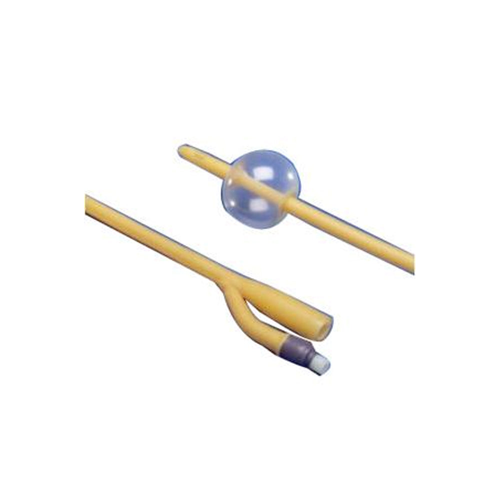 Kendall Dover™ 2-Way Silicone Elastomer-Coated Latex Foley Catheter 16" 5cc Balloon Capacity