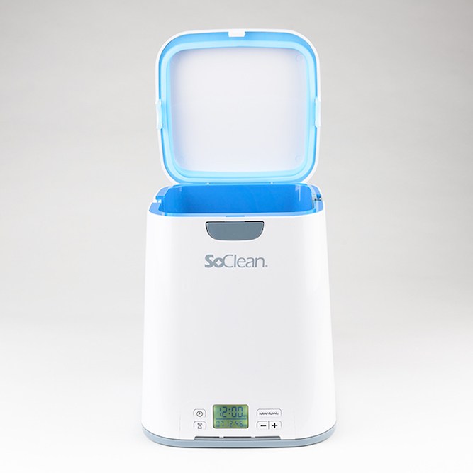 SoClean 2 CPAP Cleaner and Sanitizer open