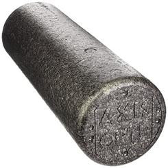 CanDo® Foam Roller - Black Composite - Extra Firm - Round