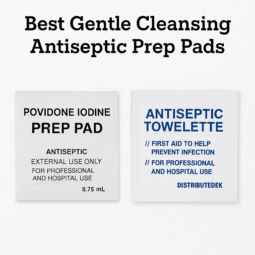 Best Gentle Cleansing Antiseptic Prep Pads