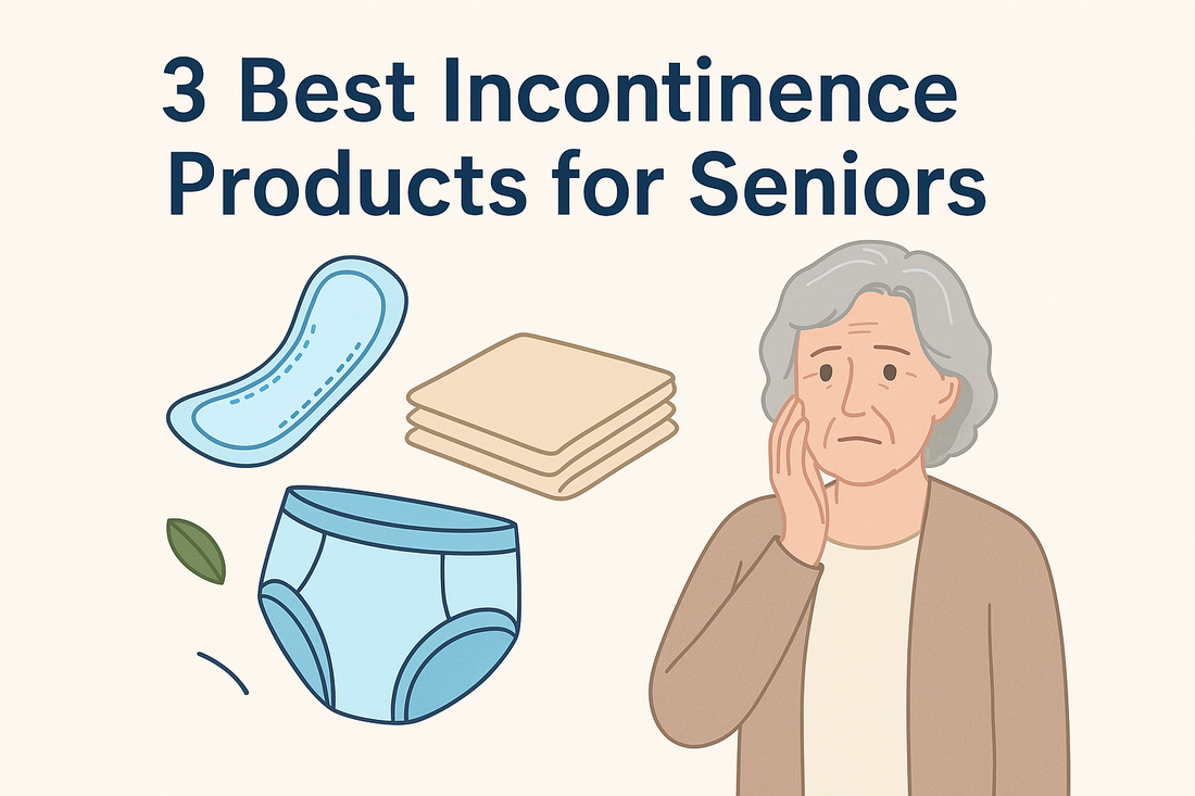 3 Best Incontinence Products for Seniors, Ranked by Caregivers and Users