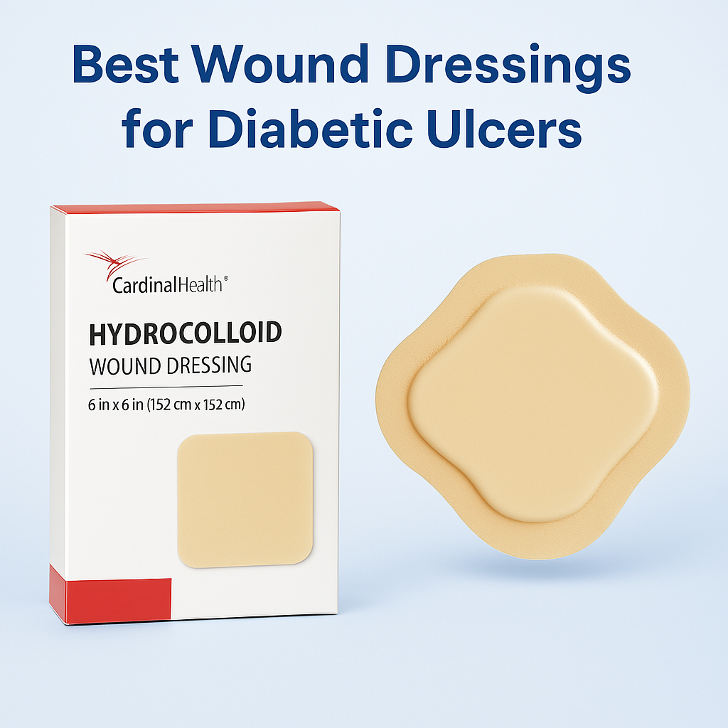 The 1 Wound Dressing for Diabetic Ulcers That Actually Promotes Healing