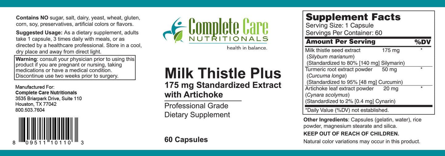 Milk Thistle Plus