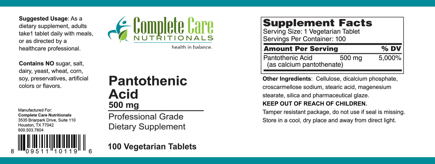 Pantothenic Acid