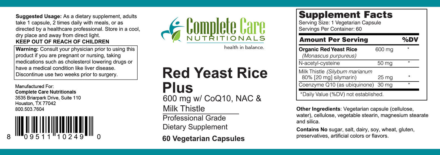 Red Yeast Rice Plus