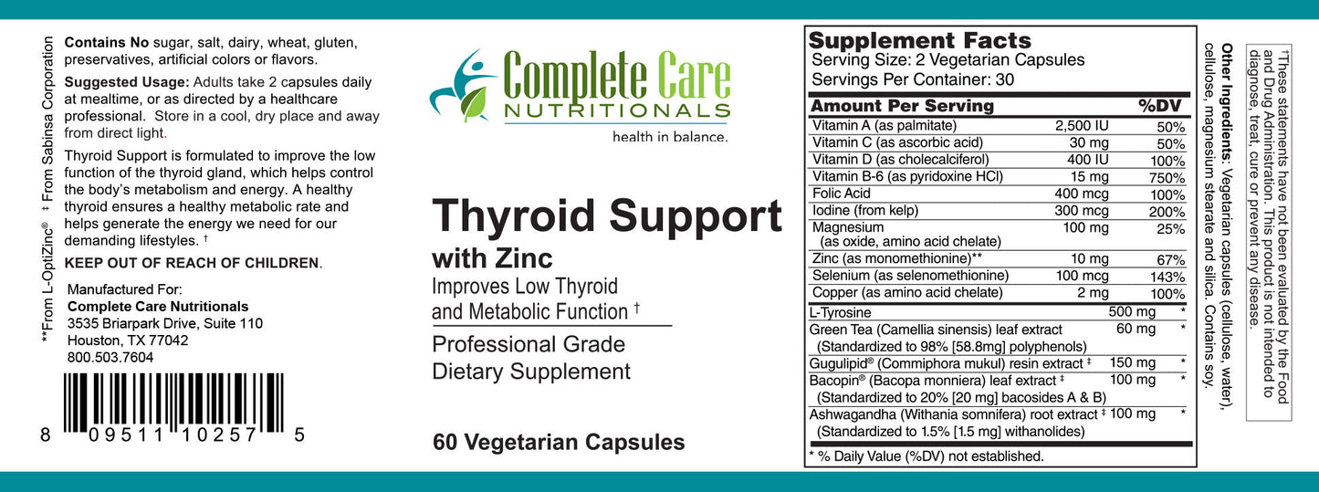 Thyroid Support with Zinc