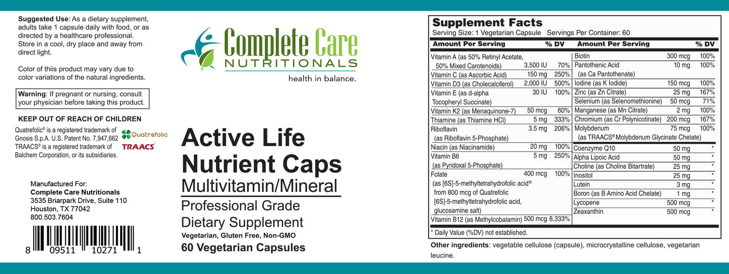 Active Life Nutrient Capsules