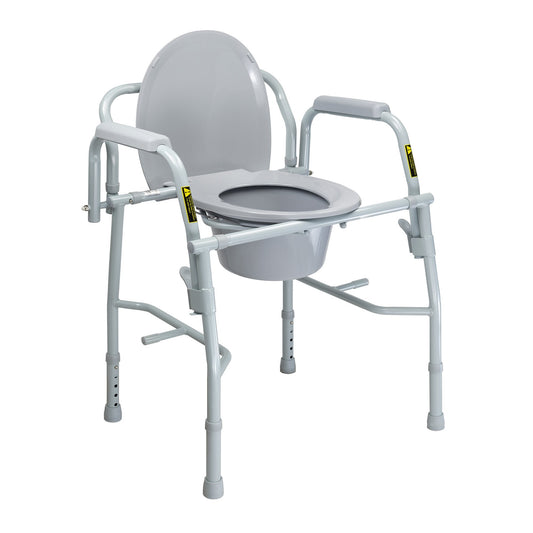 Drop Arm Patient Commode