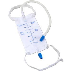 Cardinal Leg Bag with Twist Valve, 18" Tubing and Straps, 600 mL