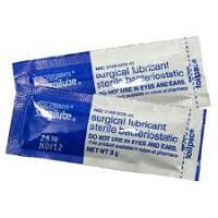 3g packages Surgilube Surgical Lubricant