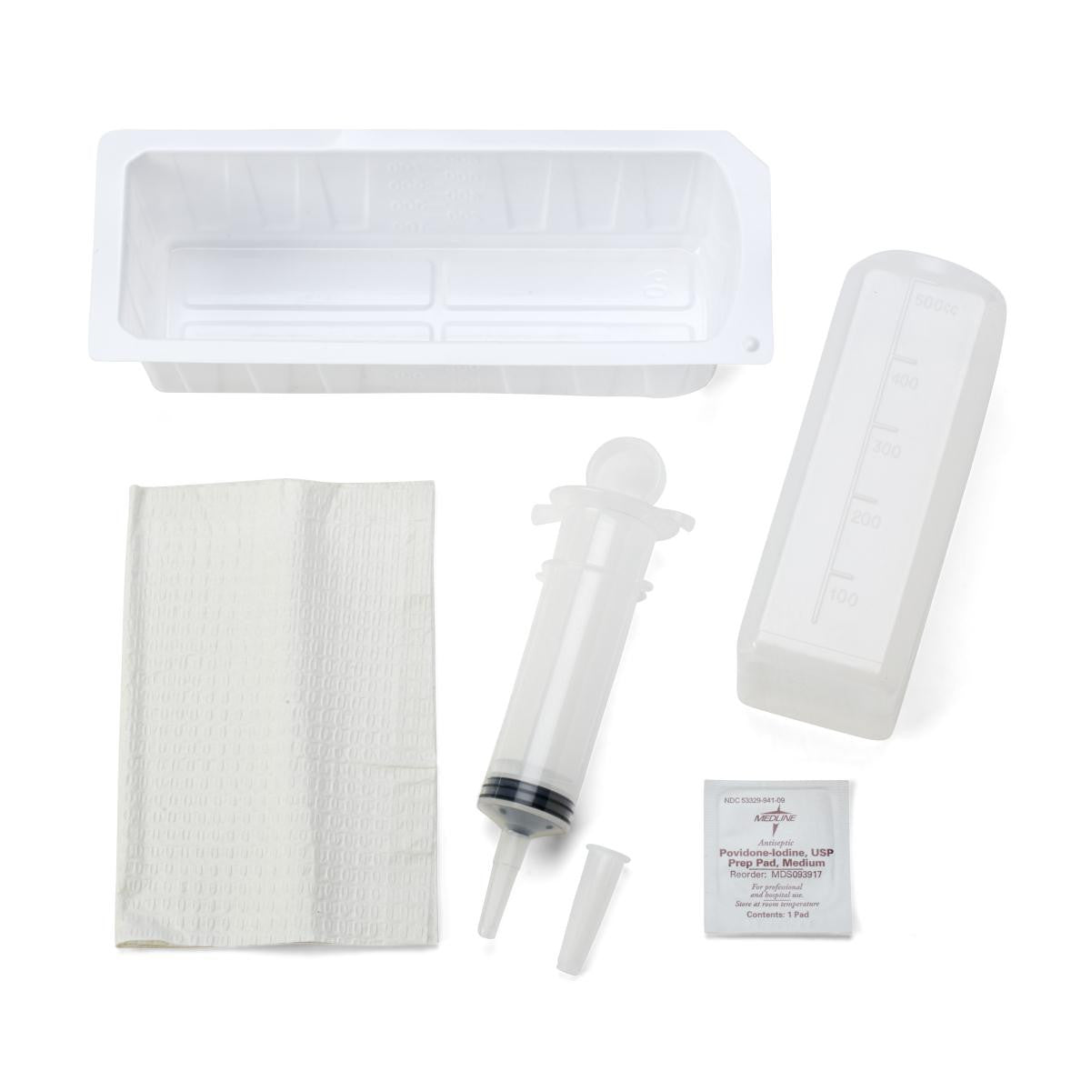 Sterile Piston Irrigation Syringe Trays