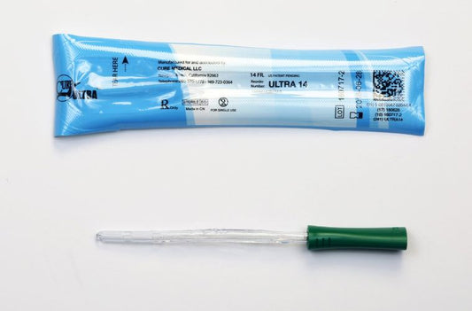 Cure Ultra Intermittent Female Catheter, Straight Tip