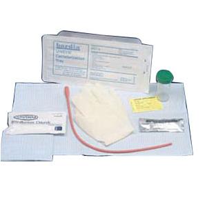 Urethral Catheterization Trays with 14Fr Vinyl Urethral Catheter