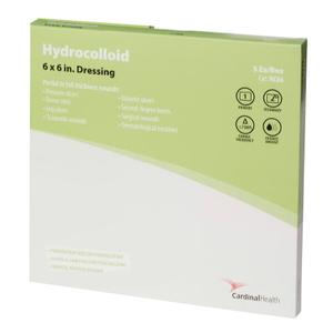 Cardinal Health™ Hydrocolloid Wound Dressing, 6" x 6"