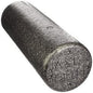 CanDo® Foam Roller - Black Composite - Extra Firm - Round